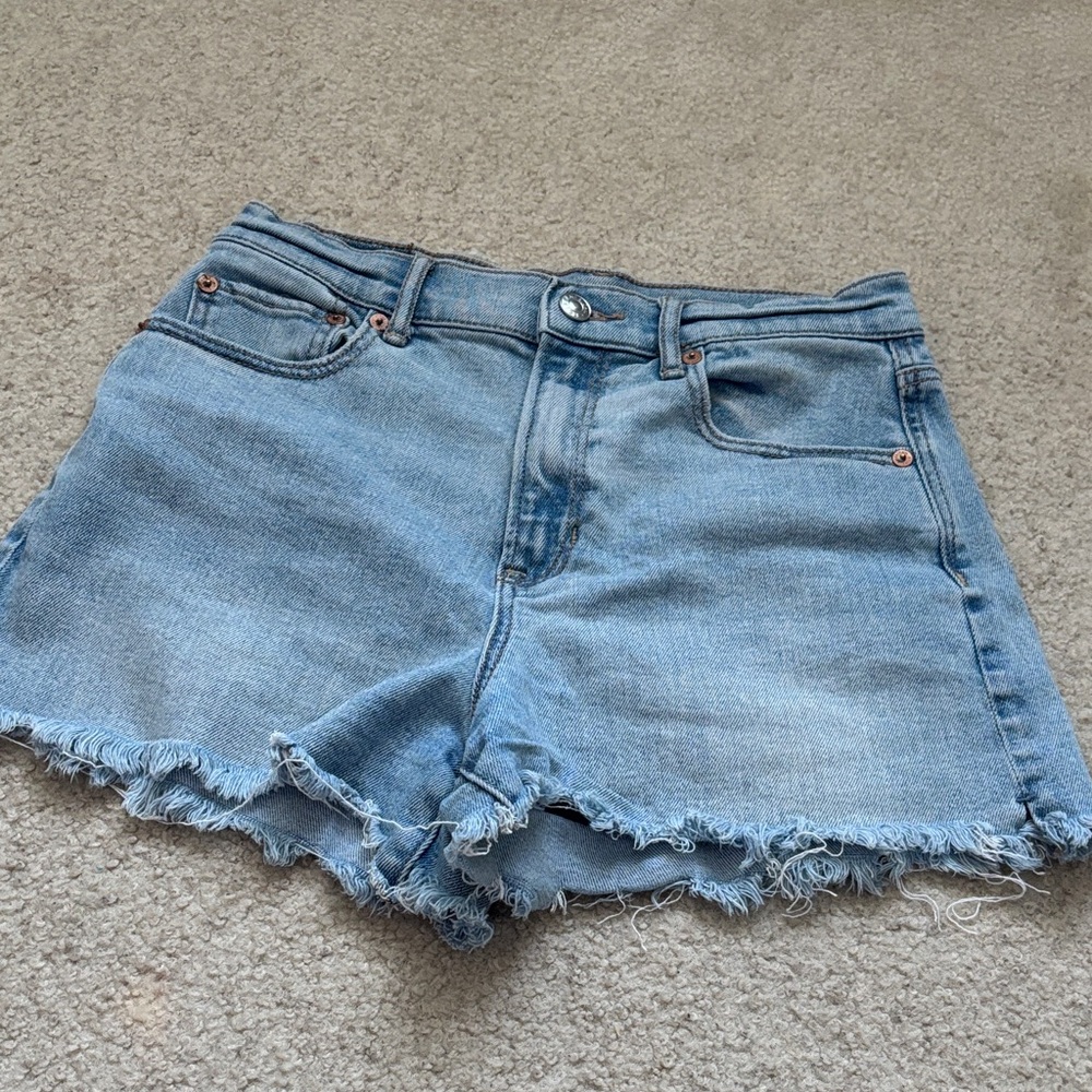 American Eagle Outfitters Light Blue Jean Shorts